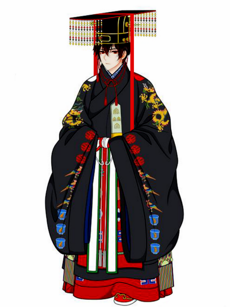 檔案:大齊皇帝冕服御像.png