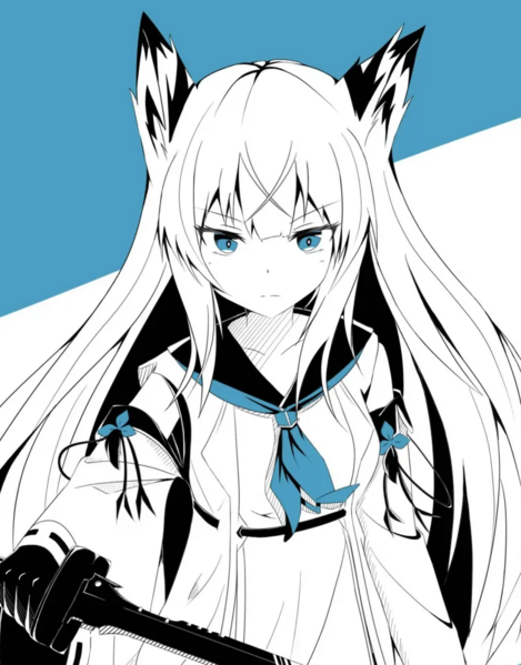 檔案:艦隊收藏的雷電將軍像.png