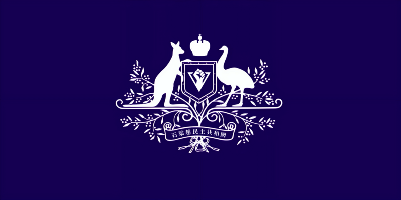 檔案:石梁趙民主共和國總理旗高清.png