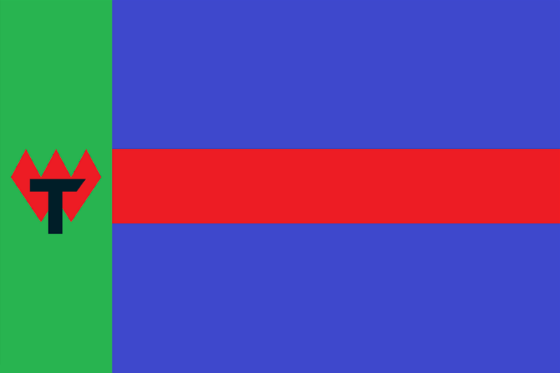檔案:Flag of Kuanyinhu-Hsingbai Region (Baijania).png