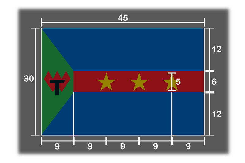 檔案:Flag of Baijania (construction sheet).png
