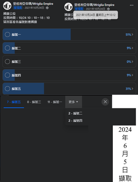 檔案:2021年10月24日薩爾尼亞民主共和國國旗公投結果2024年6月5日擷取.png